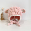 婴儿帽子秋冬新款卡通可爱针织宝宝护耳帽婴童儿童毛线帽 商品缩略图8