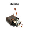 Zatchels 深棕色老花料时尚托特包 英国 商品缩略图4