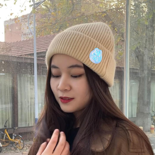 秋冬小团针织帽 商品图2