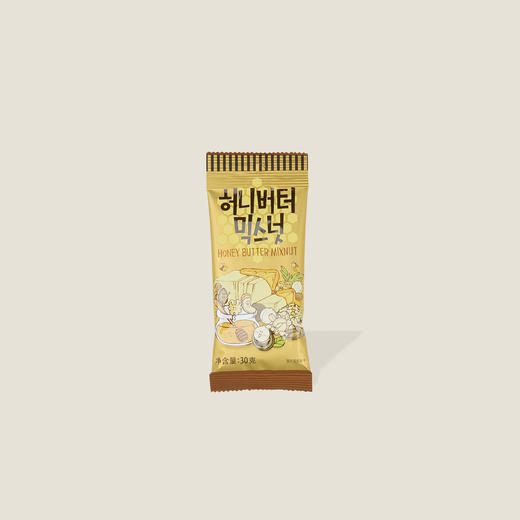 芭蜂蜂蜜黄油混合坚果仁 30g 商品图0