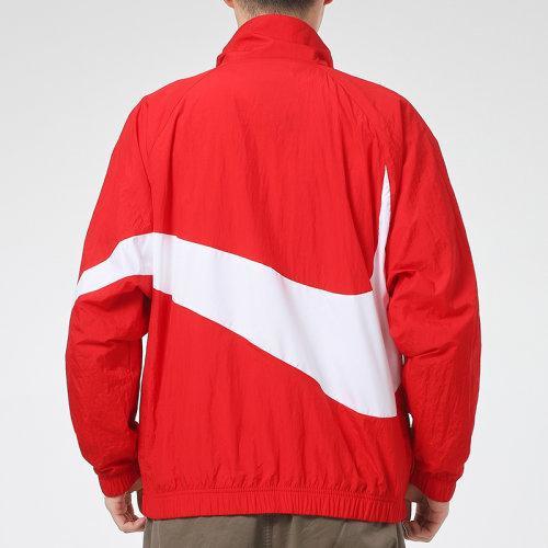 Nike/耐克 2021春季 男装 SWOOSH 运动服 立领 大钩子 上衣 休闲 潮流 夹克 外套 AR3133-658 商品图3