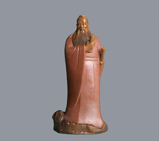 宇达青铜全铜摆件《孔子》创意礼品 家居饰品摆件 高61cm 商品图0