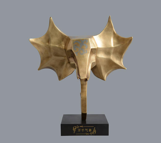 宇达青铜全铜摆件《万千气象》创意礼品  家居饰品摆件 高30.5cm 商品图0