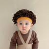 婴儿假发帽子秋冬爆炸头男童宝宝套头帽可爱凹造型搞怪卷发帽 商品缩略图7