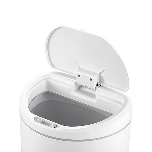 【智能感应垃圾桶】感应垃圾桶 白色 10L 商品图7