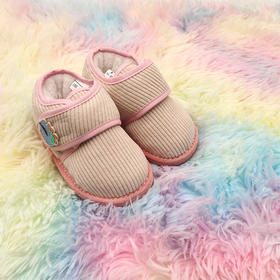 内联升童鞋童千机纳贴胶粘扣棉鞋5284C