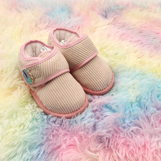 内联升童鞋童千机纳贴胶粘扣棉鞋5284C 商品图0