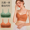【无痕一体 蚕丝蛋白内衬】四季款纯色蕾丝抹胸内衣 立体三角杯 无钢圈更舒适 大胸显小文胸 商品缩略图1