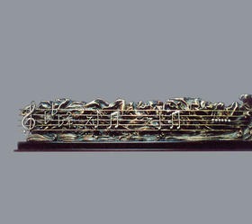 宇达青铜全铜摆件《命运交响乐》创意礼品  家居饰品摆件 长106cm