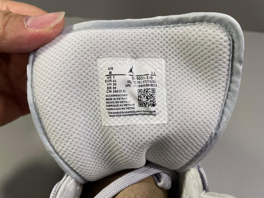 秋冬特惠💰420 Air Jordan 1 Mid "Grey Camo" 白灰 迷彩小 Dior 商品图7