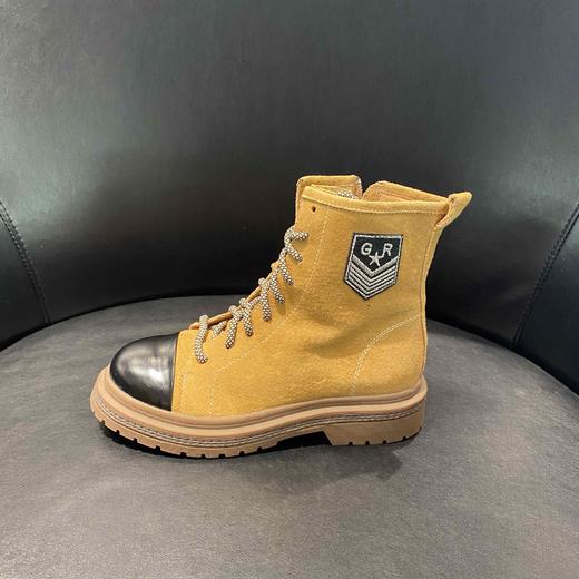 legs jeans AC307休闲撞色拼接马丁靴 商品图3