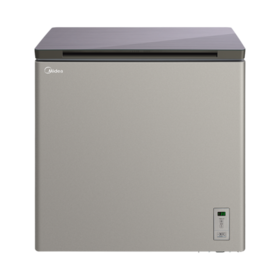 美的(Midea)202升顶开门单温柜冷柜 电子控温 深冷速冻 净味阻霜泰坦银BD/BC-202KGEM