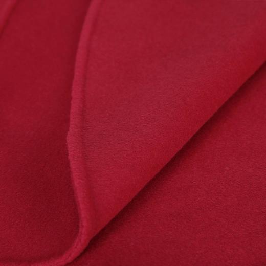 LH9L6斯尔丽2021瑟俪秋冬新款摩登气质斗篷款双面呢披肩式短款女式大衣 商品图4