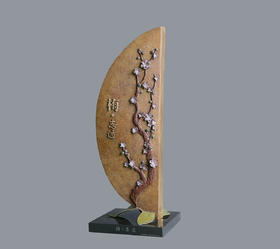 宇达青铜全铜摆件《梅 志远》创意礼品 工艺品 家居饰品摆件 高59cm