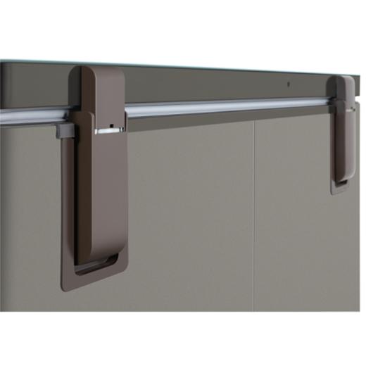 美的(Midea)202升顶开门单温柜冷柜 电子控温 深冷速冻 净味阻霜泰坦银BD/BC-202KGEM 商品图4