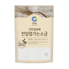 청정원 천일염가는소금1kg