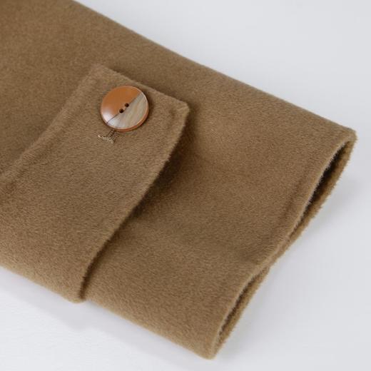 LH9N3斯尔丽2021瑟俪秋冬新款小个子短款干练显瘦下摆抽绳双面呢大衣女 商品图4