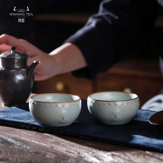 问鼎汝瓷天青辛丑战鼓杯 商品图4