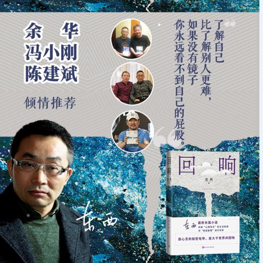 回响 东西著 中国现当代文学小说 鲁迅文学奖得主 悬疑情感推理 心灵与现实交互回响 善恶爱憎有呼应 商品图0