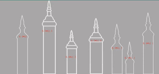 线条城堡（运费自理） 商品图0