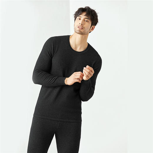 【轻奢级】男士保暖羊绒套装20788（现货72小时发货） 商品图1