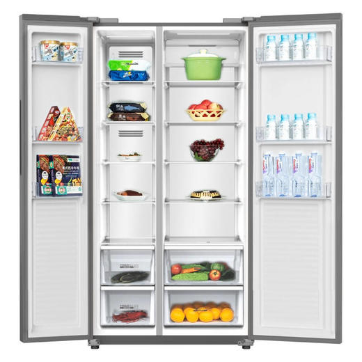 美菱 555升对开门冰箱 风冷无霜 零下32度深冷速冻 精准控温 一级能效BCD-555WPBT 商品图3