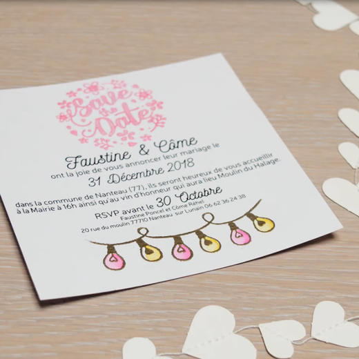 【法国Aladine】木头印章套装-爱 商品图2