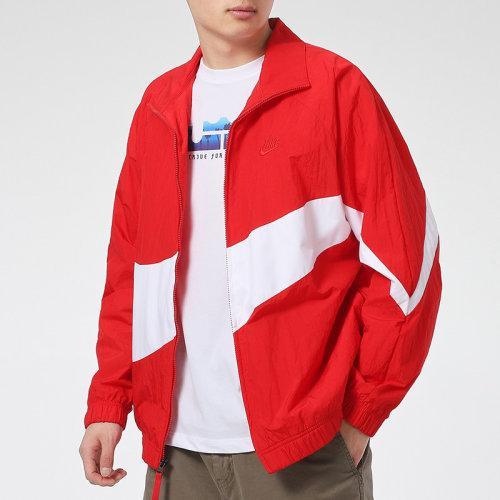 Nike/耐克 2021春季 男装 SWOOSH 运动服 立领 大钩子 上衣 休闲 潮流 夹克 外套 AR3133-658 商品图1