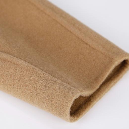 LH9M5斯尔丽2021瑟俪秋冬新款街头风帅气肩章干练气质双面呢长款大衣女 商品图4