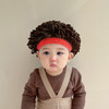 婴儿假发帽子秋冬爆炸头男童宝宝套头帽可爱凹造型搞怪卷发帽 商品缩略图11