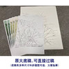 【有步骤、大彩图】李晓明工笔画白描底稿《荷韵》荷花初学者临摹花鸟线稿KE17 商品缩略图1