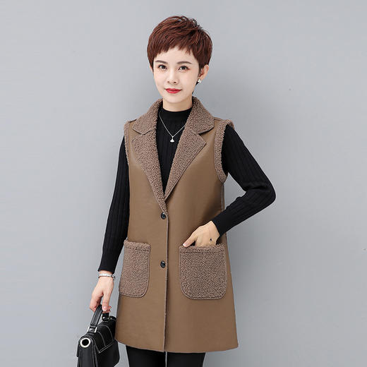 MQ-LZY8806春秋季时尚洋气百搭中长款休闲外套 商品图2