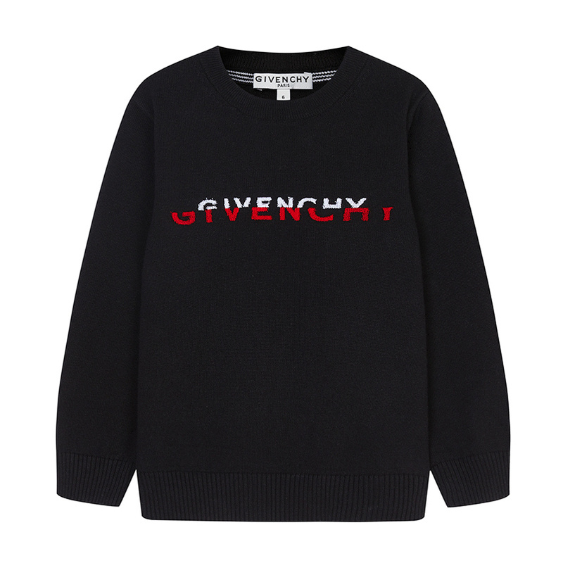 GIVENCHY 纪梵希 童装字母logo印花套头卫衣 H25272