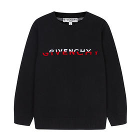 GIVENCHY 纪梵希 童装字母logo印花套头卫衣 H25272