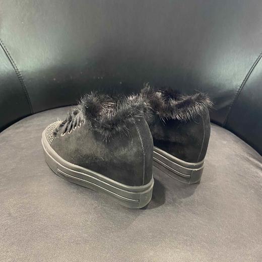 legs jeans AC404貂毛休闲厚底内增高加绒薄棉鞋 商品图9