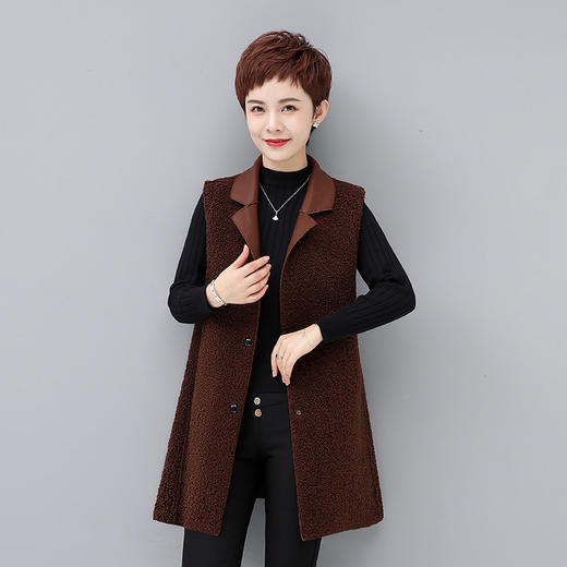 MQ-LZY8806春秋季时尚洋气百搭中长款休闲外套 商品图5