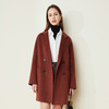 LH9J5斯尔丽2021瑟俪秋冬新款优雅休闲气质羊毛双面呢中长大衣通勤女 商品缩略图0