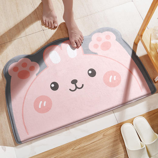 地毯门垫脚垫入户门垫防滑垫地垫门口卧室卡通浴室卫生间吸水垫 商品图1