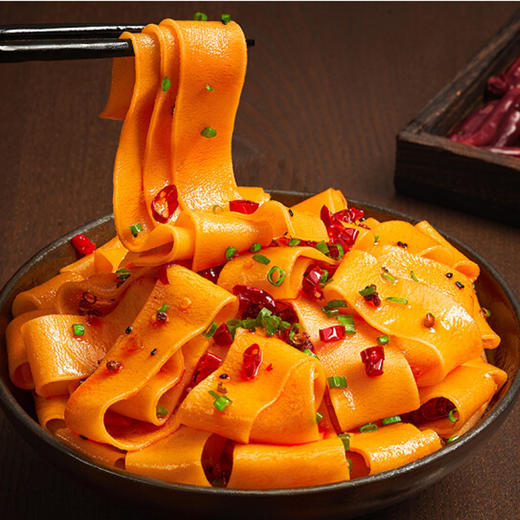 百家阿宽红油面皮（麻酱）【120g】 商品图1