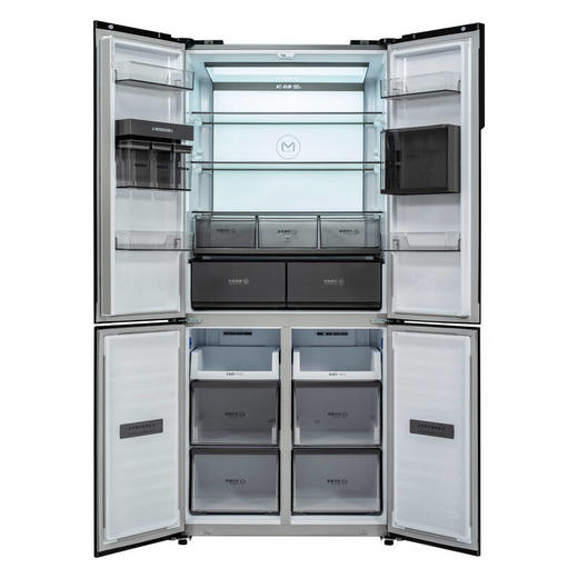 美菱(MELING)508升多门四门十字冰箱 一级能效 风冷变频 多谱氧鲜 恒温微冻 BCD-508WQ5S 商品图1