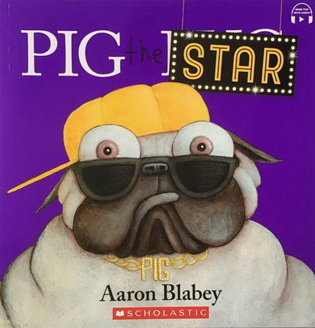 【4-8岁推荐】Pig The Pug/Fibber/Winner/Star 巴戈狗猪猪系列绘本 盒装4册+CD+玩偶 我是大坏蛋同作者Aaron Blabey 商品图4