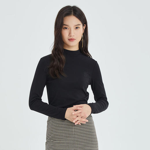 PRICH时尚半高领修身打底PRLWB4V20Q 商品图5