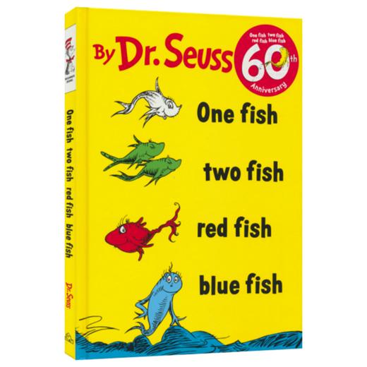 一条鱼两条鱼红色的鱼蓝色的鱼 英文原版绘本 One Fish Two Fish Red Fish Blue Fish 苏斯博士 廖彩杏推荐 商品图3
