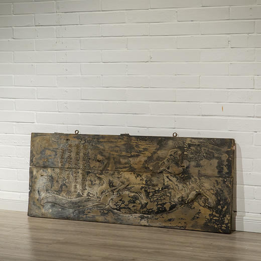 清 乾隆御题诗卧马文房匾 商品图4