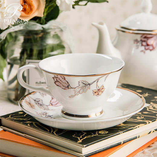 凡瑞斯骨瓷6人用15头梅地亚花园咖啡具6人用15头 商品图2