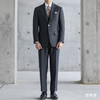Hardy Minnis QZ² Super 150's澳洲美丽诺羊毛碳灰色全麻衬套装 商品缩略图0