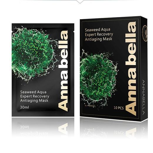 【一般贸易中文标】泰国进口安娜贝拉Annabella海藻面膜黑金版10P 商品图4