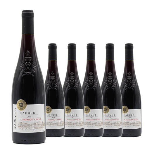 【整箱购买】维拉罗勒萨梅卡本内弗兰红葡萄酒 Vallee Loire Saumur 750ml*6 商品图0