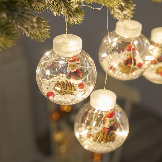 【小小星球，装着儿时的童话】LED圣诞节许愿球圣诞节彩灯 节日场景氛围灯彩盒装 商品图7