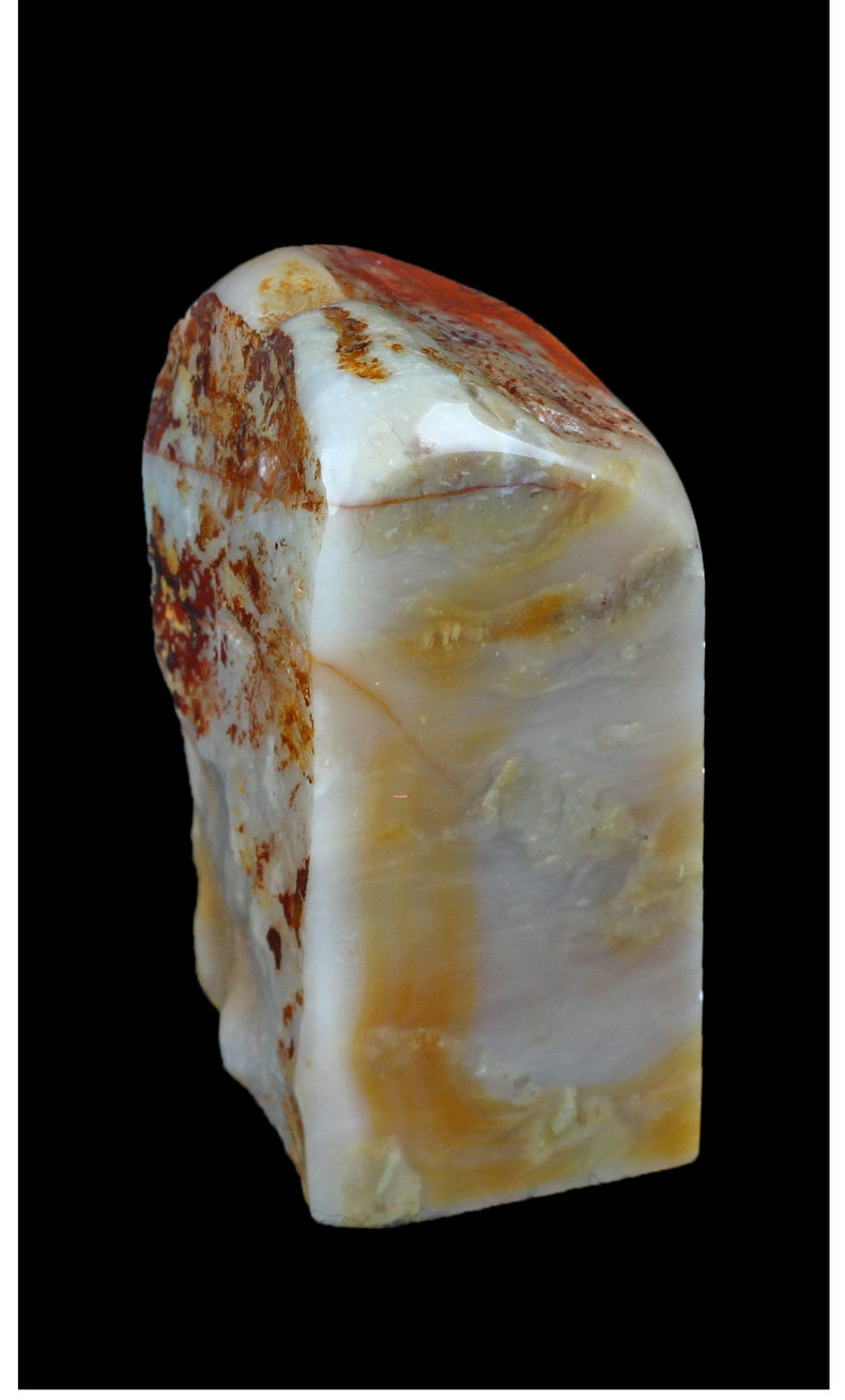 【金石印坊】昌化石带皮斜头扁章-011897-3.2*2.2*5.5cm